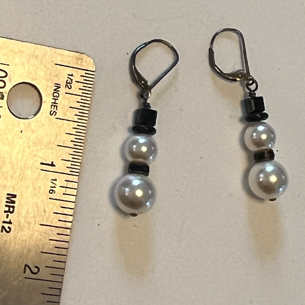 Elegant Pearl Drop Earrings